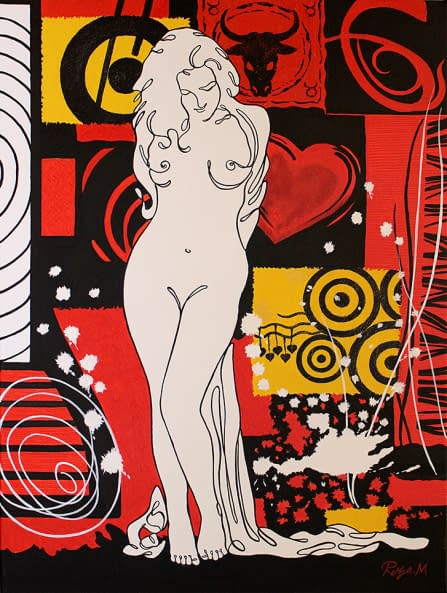 Image 1 of the artwork "Naked Woman" by Reza on art24