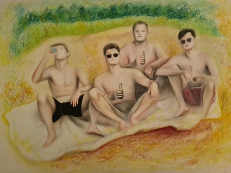 Foto 1 des Kunstwerks "Friends" von Dario auf art24