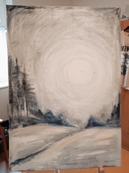 Foto 1 des Kunstwerks "Eiskalt" von eigen-ART-ig - Sven Künzel auf art24