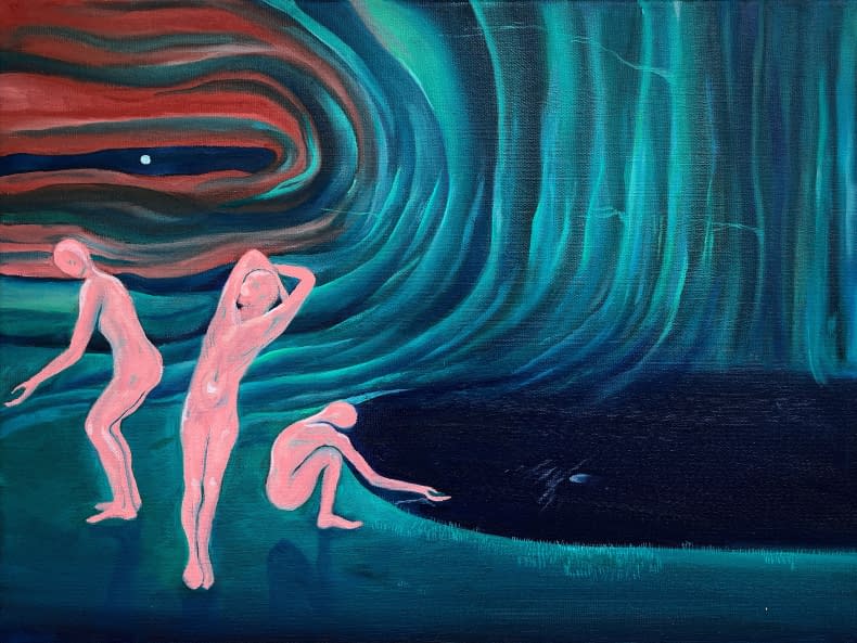 Image 1 of the artwork "Vision I." by Judit Flamich on art24