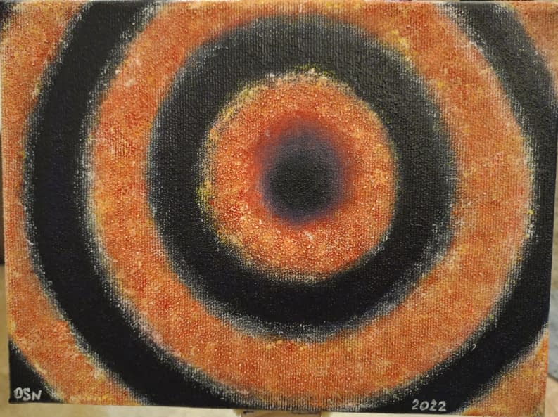 Photo 1 de l'œuvre "Rings" par Olha Nazarenko sur art24