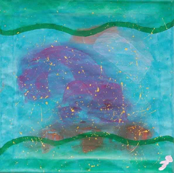 Image 1 of the artwork "Die verschwommene Schönheit, wartet auf den richtigen Kuss" by Mohan/der Liebende on art24