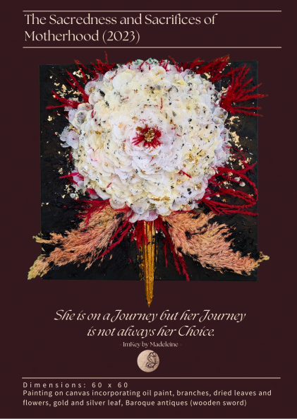 Image 1 of the artwork "The Sacredness and Sacrifices of Motherhood" by Madeleine Farhoumand on art24