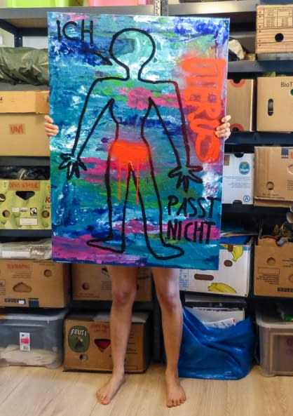 Foto 1 des Kunstwerks "kennst du das auch?" von Ellinor Amini auf art24