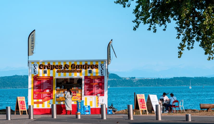 Photo 1 de l'œuvre "Instant douceurs , Neuchâtel , Suisse" par Sylvain Blanchoud sur art24