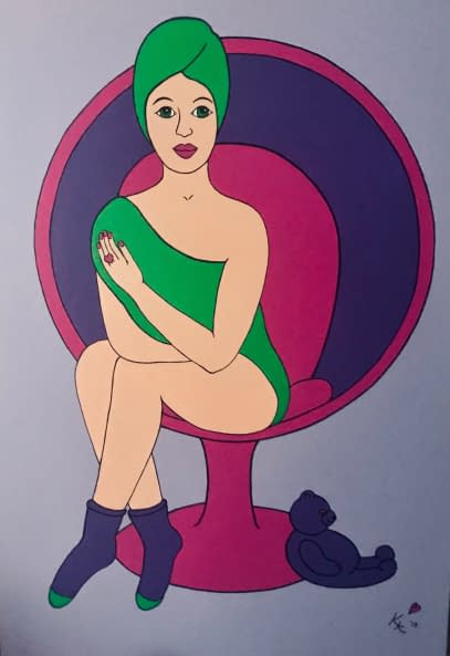 Foto 1 des Kunstwerks "morning beauty" von Karin Koppenhagen auf art24