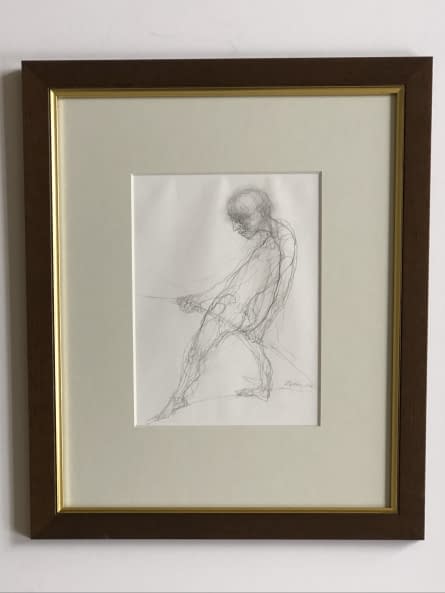 Image 1 of the artwork "Tanulmány I / Studie I" by Ruttkay Sándor on art24
