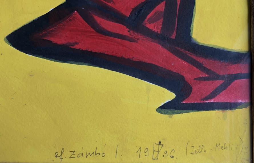 Image 1 of the artwork "Verliebtes Schwein/ Szerelmes Disznó (Zella- Mehlis)" by István efZámbó on art24