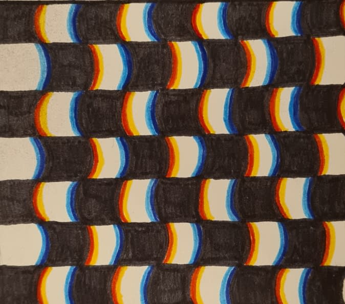 Image 1 of the artwork "ILLUSION D'OPTIQUE" by Mowglie.Rs8 on art24