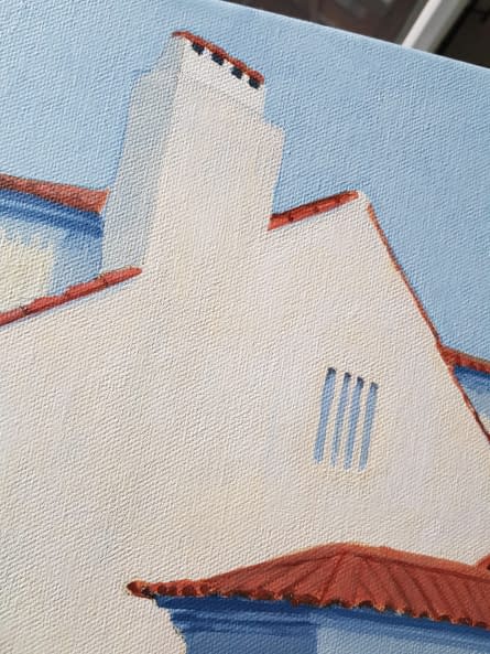 Foto 1 des Kunstwerks "Red Rooftops of Lissabon" von Daria Startseva auf art24