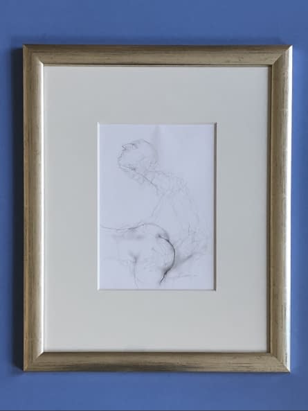 Image 1 of the artwork "Akt rajz XVIII./ Akt Zeichnung XVIII." by Ruttkay Sándor on art24