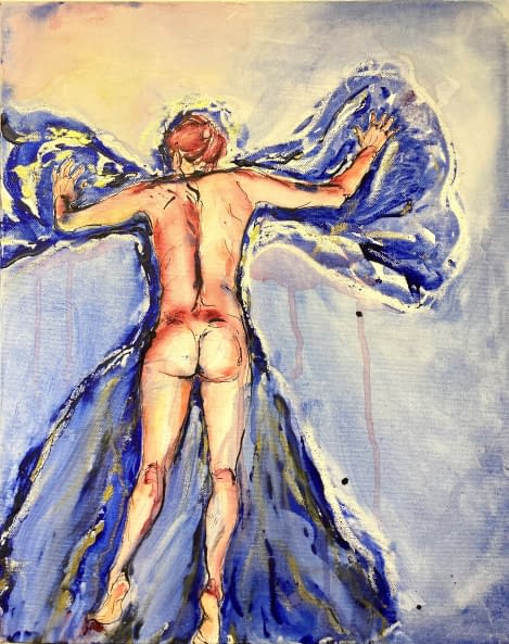Photo 1 de l'œuvre "Wasserengel" par Katarina Babska Malikova sur art24