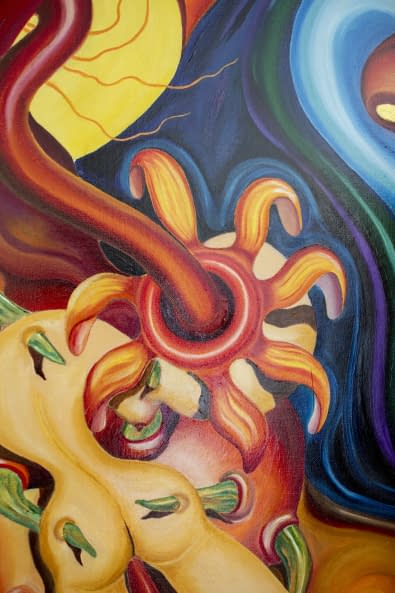 Foto 1 des Kunstwerks "Gewalt im Weltall" von Giorgio Asturio auf art24