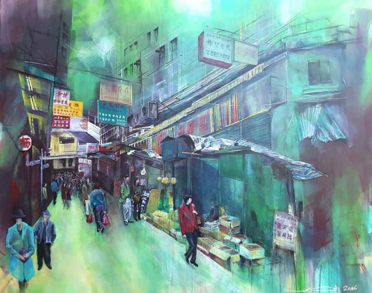 Photo 1 de l'œuvre "Street Life Hong Kong" par Beatrice Lurati sur art24