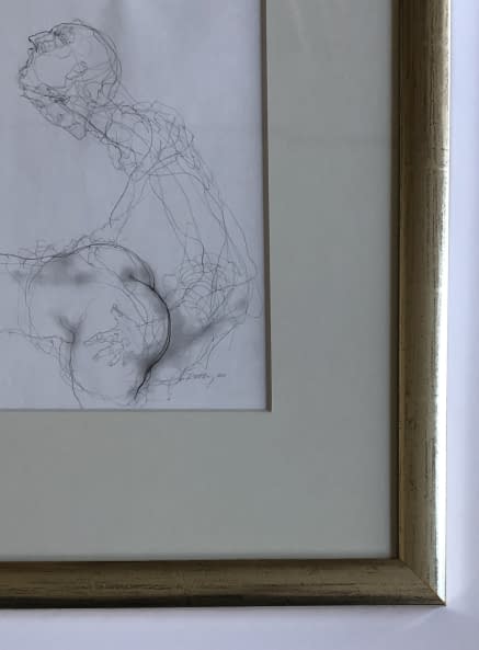 Image 1 of the artwork "Akt rajz XVIII./ Akt Zeichnung XVIII." by Ruttkay Sándor on art24