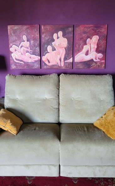 Foto 1 des Kunstwerks "Leidenschaften" von Sandra Kindt auf art24