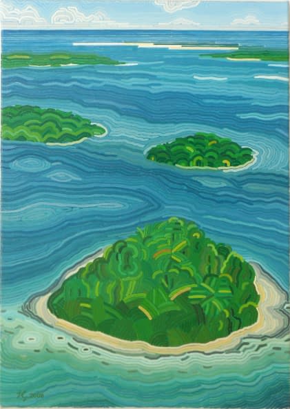 Image 1 of the artwork "Melanesien" by Igors Gengeris on art24