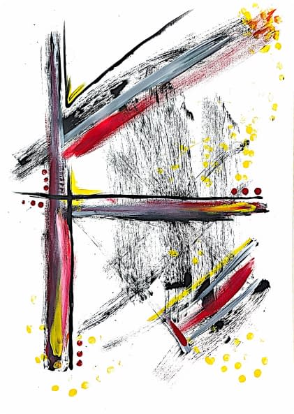 Foto 1 des Kunstwerks "Wild umher" von Adrian Merlin B. auf art24
