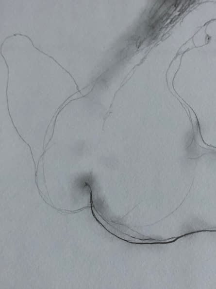 Image 1 of the artwork "Akt rajz XVII./ Akt Zeichnung XVII." by Ruttkay Sándor on art24