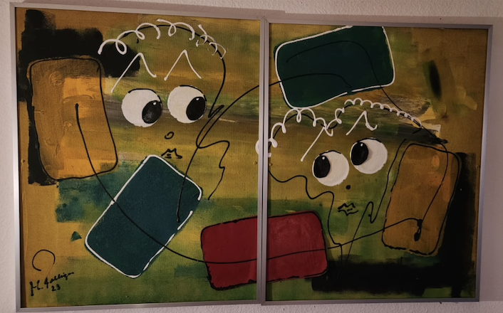 Foto 1 des Kunstwerks "Liebe auf den ersten Blick 1" von Mäsi auf art24
