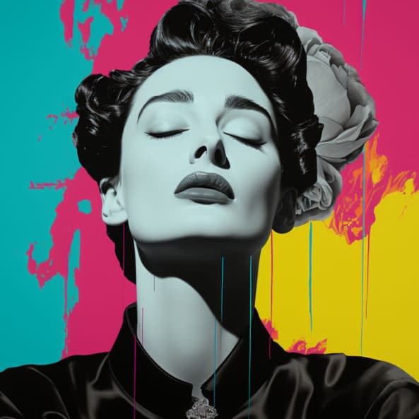 Image 1 of the artwork "THOUGHTS 2" by POPTONICART BY CLAUDIA SAUTER on art24