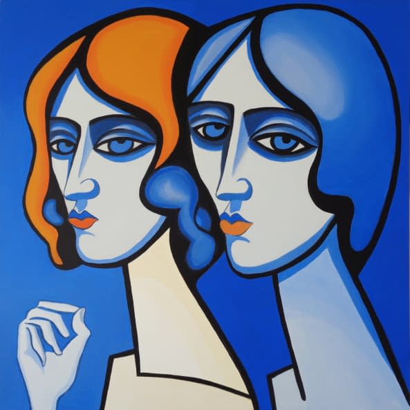 Image 1 of the artwork "Sisters" by Ellen Art on art24