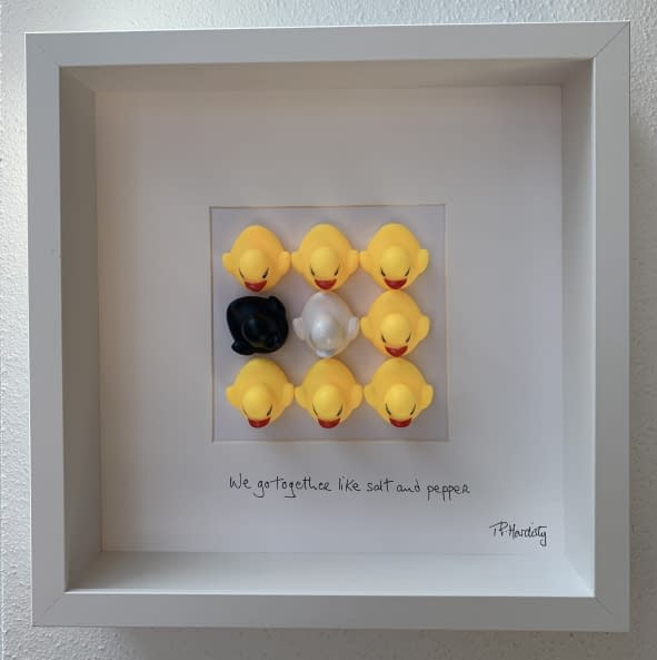 Foto 1 des Kunstwerks "We go together like salt and pepper" von T P Hardisty auf art24