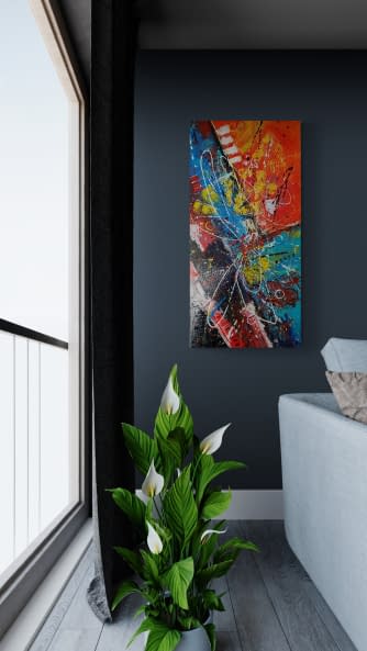 Foto 1 des Kunstwerks "ANSCHLAG" von Rasty Stone auf art24