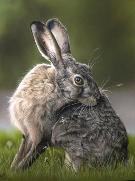 Image 1 of the artwork "Stille im Grün" by MW Tierportraits on art24
