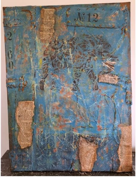 Foto 1 des Kunstwerks "Industrial Door" von Rolphe Alcide Grimaître auf art24