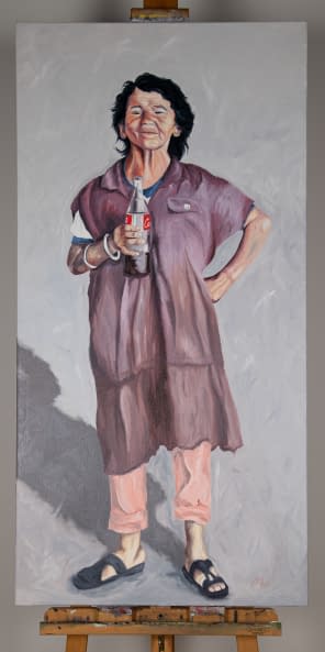 Photo 1 de l'œuvre "Stolze Mexikanerin" par Christoph Bolt sur art24