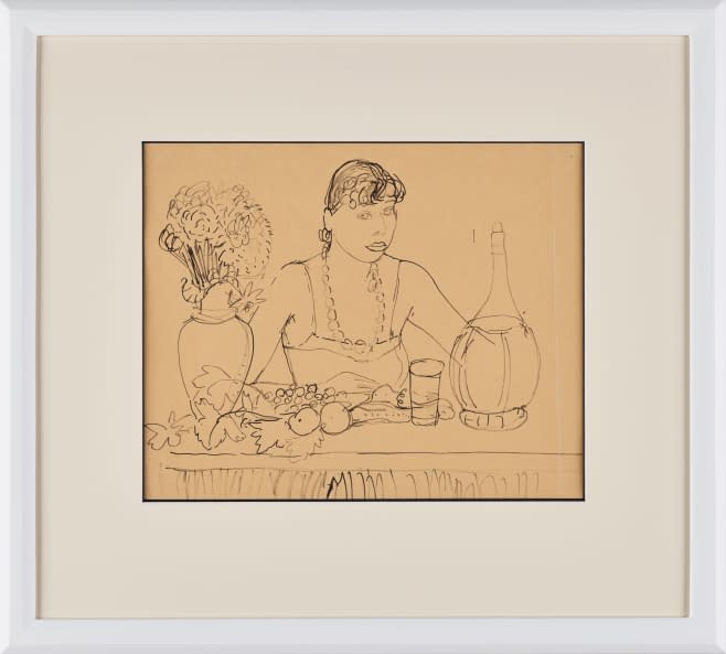 Foto 1 des Kunstwerks "Frau am Esstisch" von Ignaz Epper auf art24