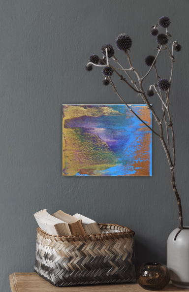 Image 1 of the artwork "Metallic Cave" by Lys Li Fantasy on art24