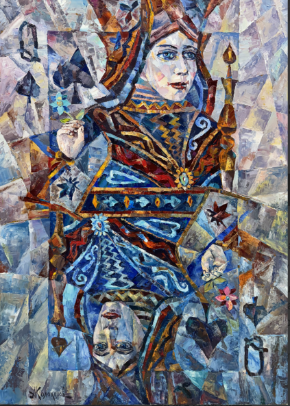 Image 1 of the artwork "Queen of Spades" by Anton Kolokolov on art24