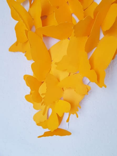 Image 1 of the artwork "Yellow Butterflies" by Daria Startseva on art24