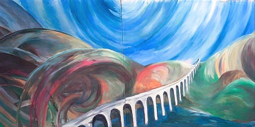 Foto 1 des Kunstwerks "The Aqueduct" von Artem Zaretskov auf art24