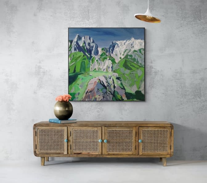 Foto 1 des Kunstwerks "Alpstein" von Pascal auf art24