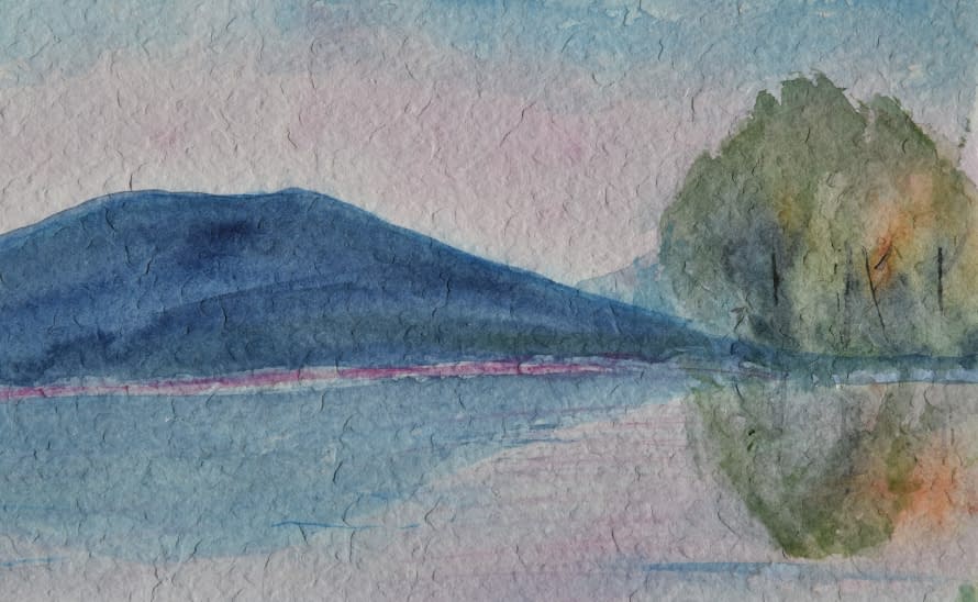 Foto 1 des Kunstwerks "Inseli in Sursee" von Angela Roos-Maguire auf art24