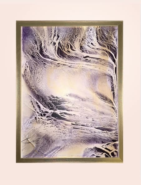 Foto 1 des Kunstwerks "Awakening S2" von KDT art Beyond canvas - art that speaks to you auf art24