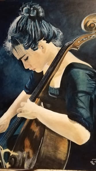 Photo 1 de l'œuvre "Konzert" par Ljiljana sur art24