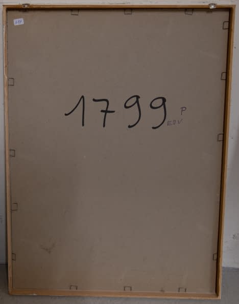 Image 1 of the artwork "Komposition auf Tapete" by Ettore Della Savina on art24