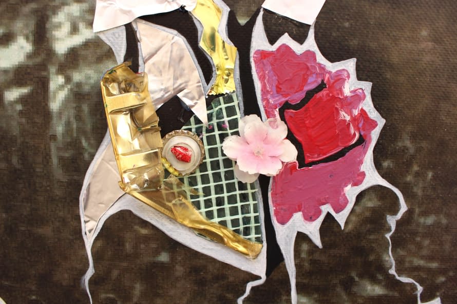 Image 1 of the artwork "Spektrum (Blickgewitter) (2022)" by Verena Kandler on art24