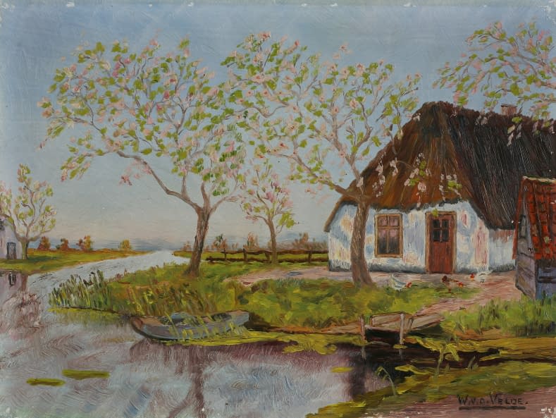 Image 1 of the artwork "Bauernhaus" by Artist Wanted on art24