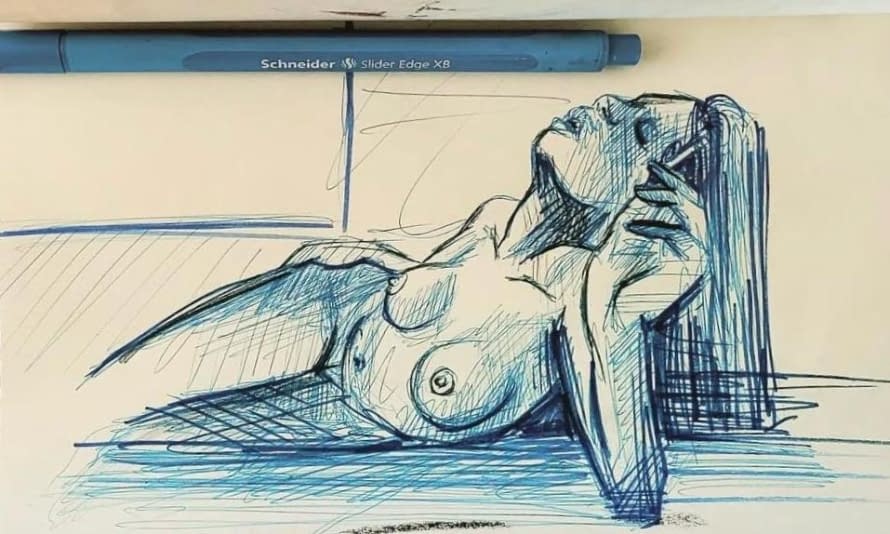 Foto 1 des Kunstwerks "Act sketch" von KoffelBrei auf art24