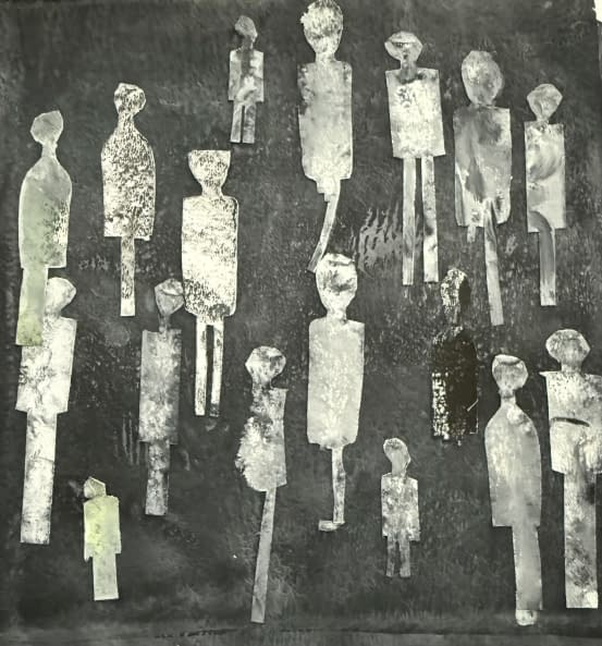Image 1 of the artwork "Menschen" by Nic on art24