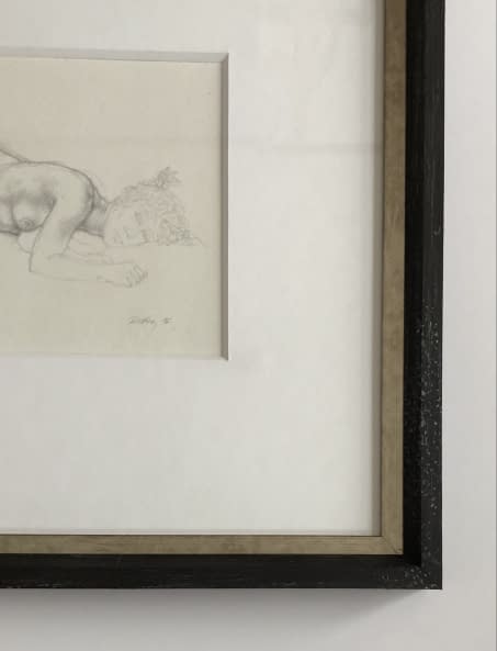 Image 1 of the artwork "Fekvő Akt/Liegender Akt" by Ruttkay Sándor on art24
