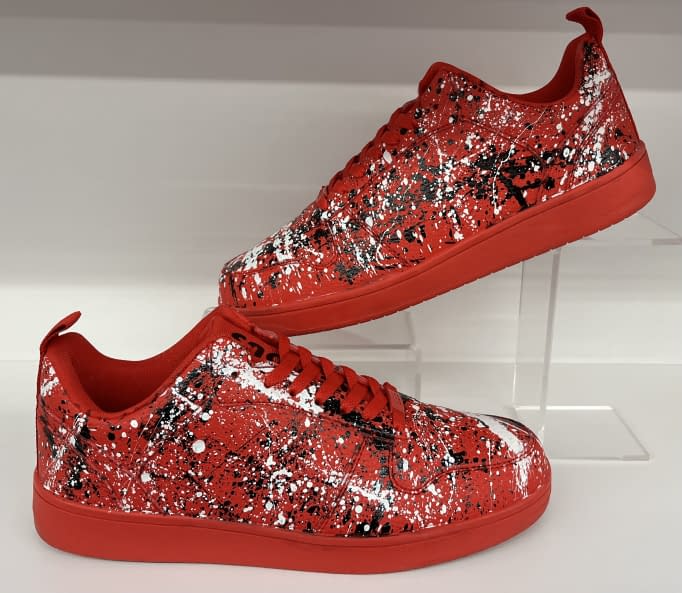 Photo 1 de l'œuvre "Pollock Schuhe" par Stefan Freiherr von Schnabelrauch sur art24