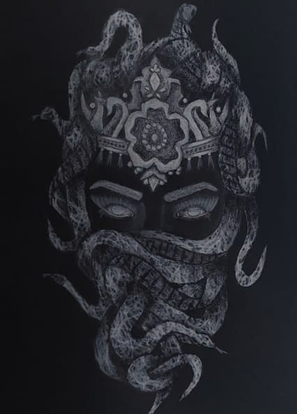 Foto 1 des Kunstwerks "Medusa" von M.Näf auf art24