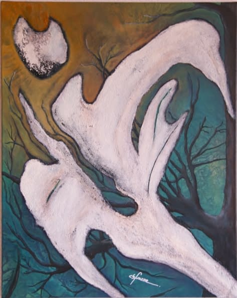 Foto 1 des Kunstwerks ""between heaven and earth"" von Claudia Frozza auf art24