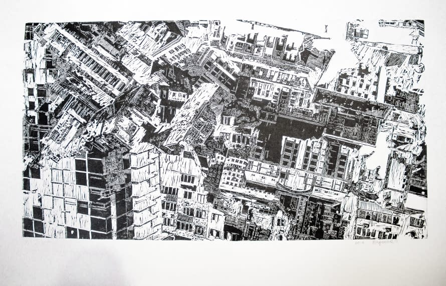 Photo 1 de l'œuvre "Shevchenkivskiy district" par Oleksandra Voronina sur art24